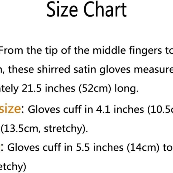 Party Gloves for Women Long Satin Opera Gloves Shirred Elbow Gloves - Picture 2 of 2